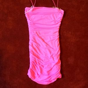 Tigermist mini dress with Cutout back